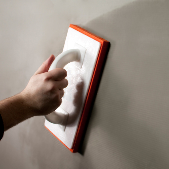 Flisbrett med Svamp Finporet 280x18x140mm