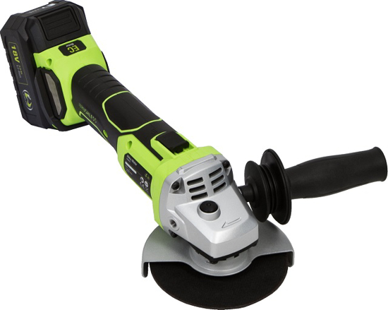 Wolff Vinkelsliper WS 125 18V batteri