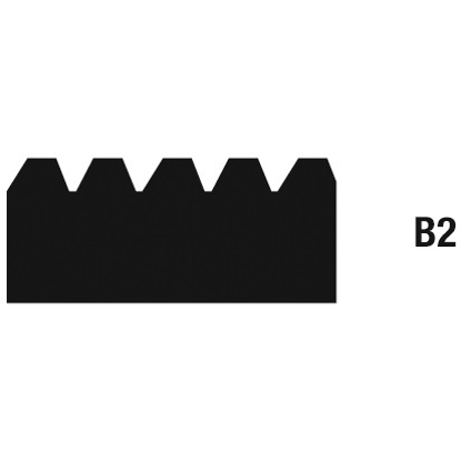 Blad tannet B2 350-500g/m2 Ergostar 28cm
