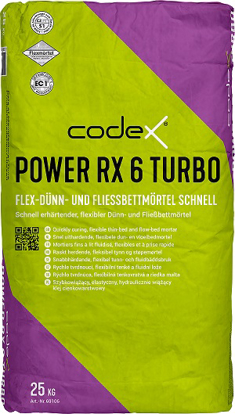 CODEX POWER RX 6 TURBO 25 KG.