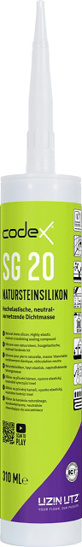 CODEX SG 20 SILIKON 310 ML ANTRACITE