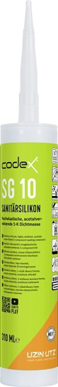 CODEX SG 10 SILIKON 310 ML BRILLANT HVIT