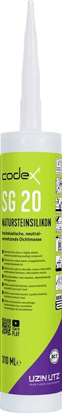 CODEX SG 20 SILIKON 310 ML GREY