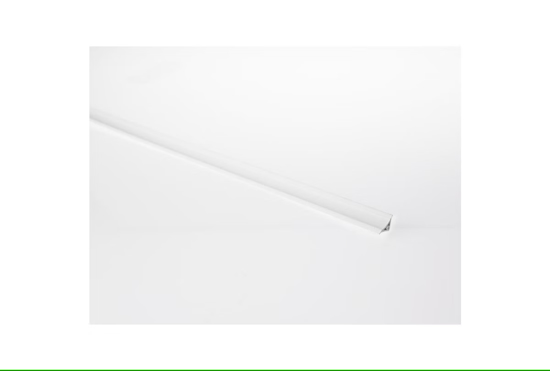 Bilde av Kjøkkenlist PVC 14 x 14mm skjult montering hvit 2,6m