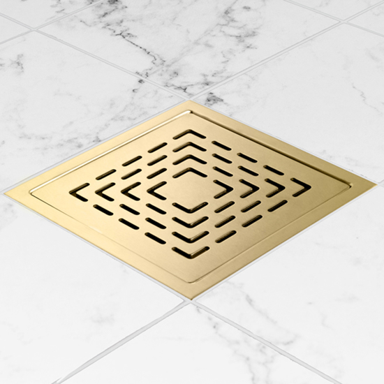 Slukrist Milano 200x200 messing Lux