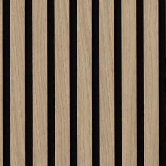 Zilence Spilepanel Ask folie sort filt 2580x600x20mm