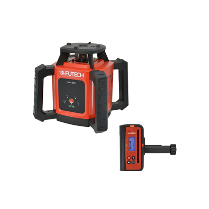 Futech rotasjonslaser-sett Red Runner u/kasse + Quattro MM Promo