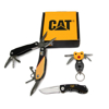 CAT 105967 gavesett multiverktøy, kniv og nøkkelringverktøy