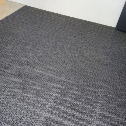 Jaguar matte Carpet 12mm grå m/grått ilegg