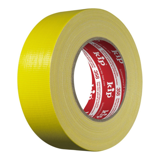 LERRETSTAPE GUL 44MMX50M KIP 358 MUR-BETONG