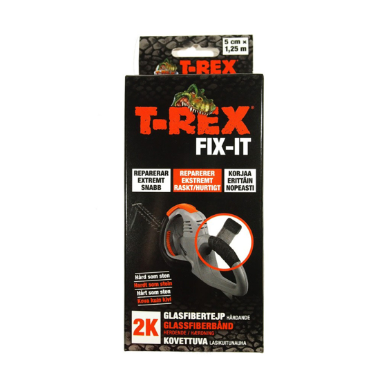 T-REX REPARASJONSTAPE 50MMX1,25M FIX-IT SORT