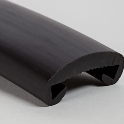 Gelenderlist PVC 40 x 8mm sort