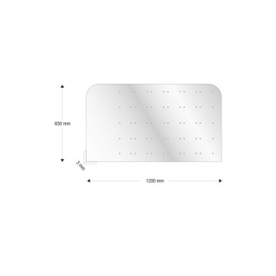 Mal PC oppm.felt for 145mm linjer 91 x 120cm