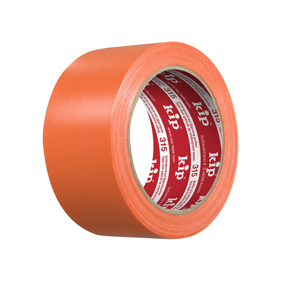 Maskeringstape PVC 50mmx33m Oransje