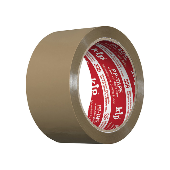 PAKKETAPE PP BRUN 50MMX66M 339 KIP
