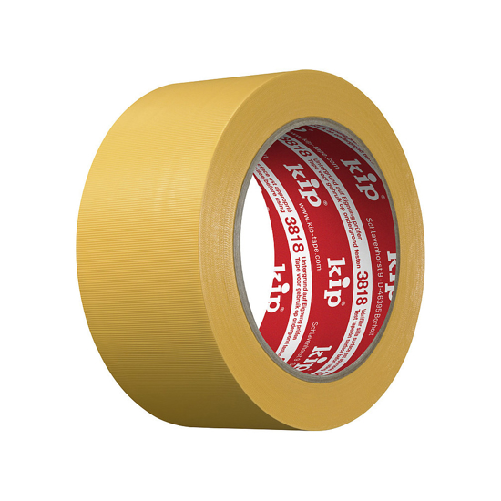 PVC beskyttelsestape 50mmx33m gul