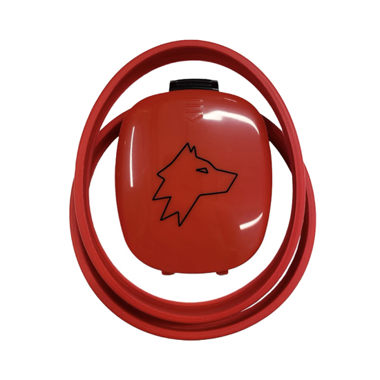 WOLF FARGEDEKSEL OG O-RINGER RØD