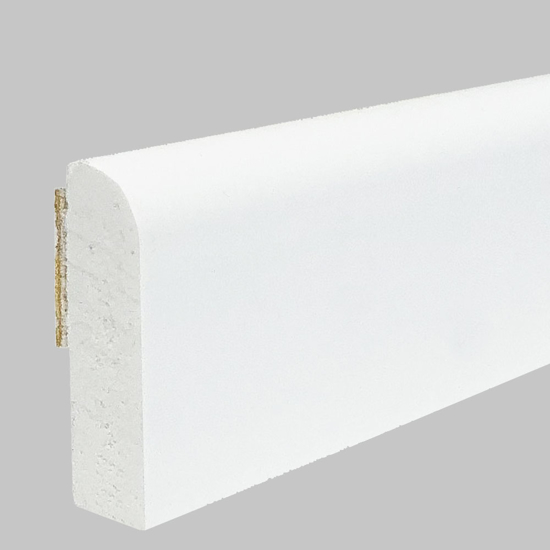 Forkantlist 5 x 21mm selvkl hvit 2,5m