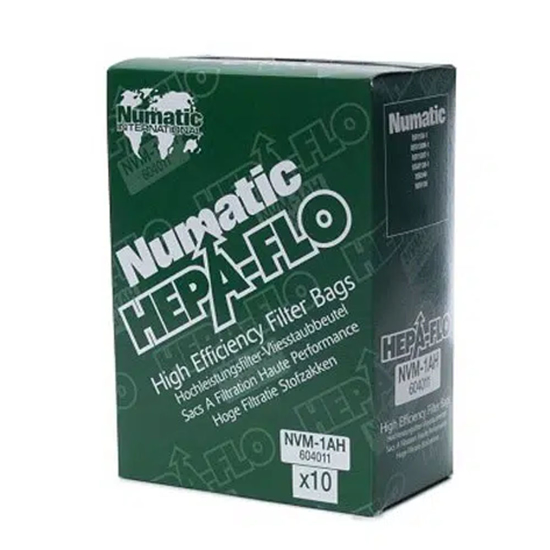 NVM-1AH støvposer Hepaflo 10 stk RSB/RSV 130