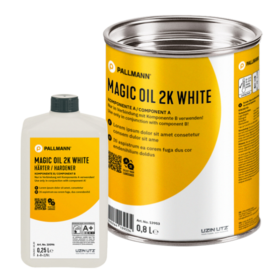 PALLMANN MAGIC OIL 2K WHITE 1 L