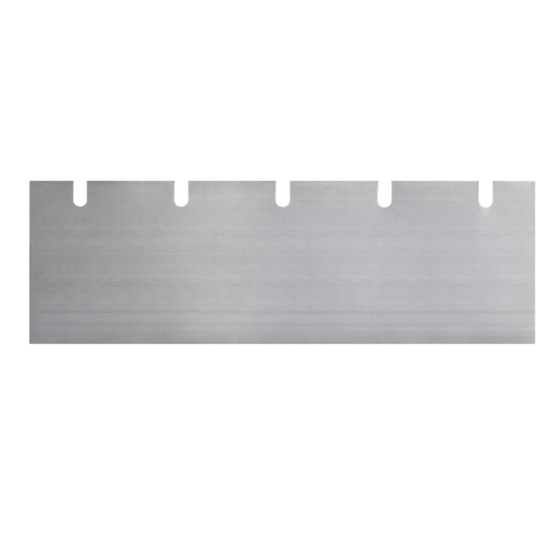 Stripper U-blad myke gulv (eggen oppe) 450mm Robo