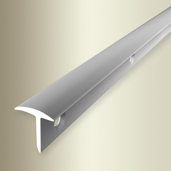 Bilde av Kantlist 18 x 16,5mm sølv eloksert alu 2,5m