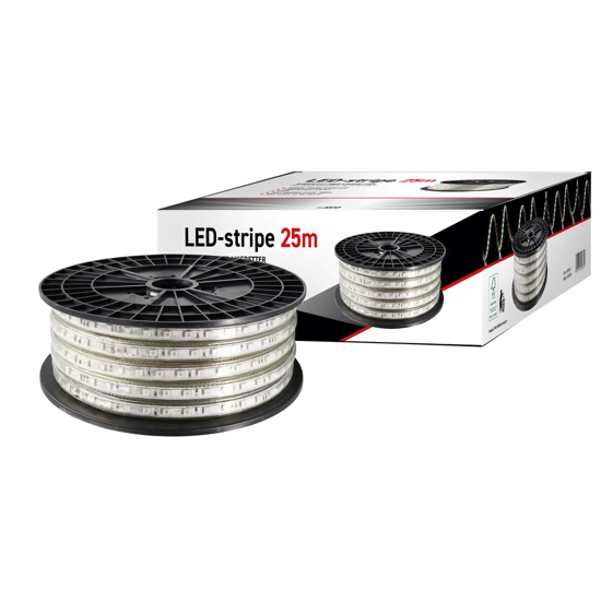 LEDSTRIPE 25M 3000K KOMPLETT