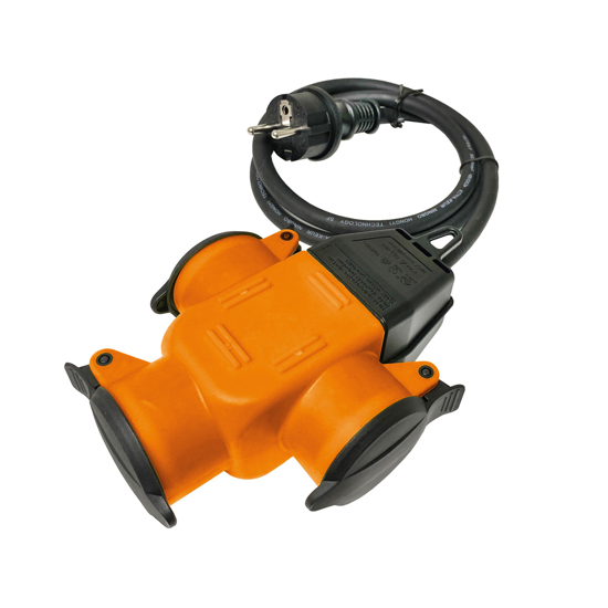 SKJØTEKABEL 25M 3 VEIS 3X1,5MM2