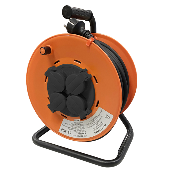 Kabeltrommel 25m 1,5mm2 fast nav