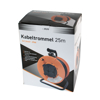 Kabeltrommel 25m 1,5mm2 fast nav