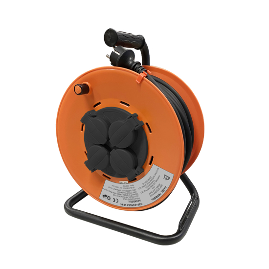 Kabeltrommel 25m 2,5mm2 fast nav