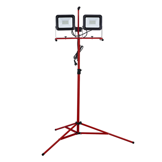 Bilde av Arbeidslampe Led 2x30W Teleskop 2X2700lm 4200K