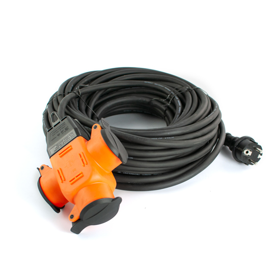 Bilde av SKJØTEKABEL 25M 3X2,5MM2 3 VEIS