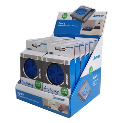 Bilde av Avstandsholder Spacy 5-20mm 4-pk for parkett/laminat