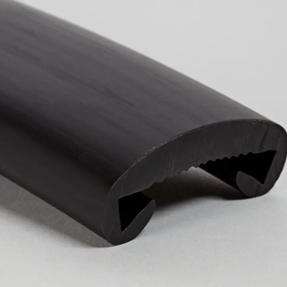 Bilde av Gelender-/håndlist PVC 30 x 8mm sort