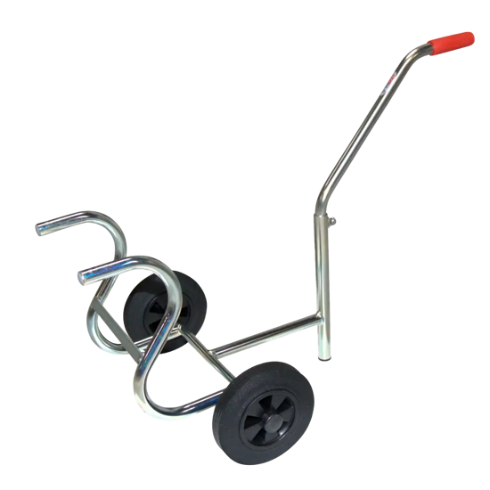 ITOOLS Vogn til blandebøtte/blandekar 75L