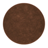 Gulvpads Proline Floor tykk Ø406mm brun