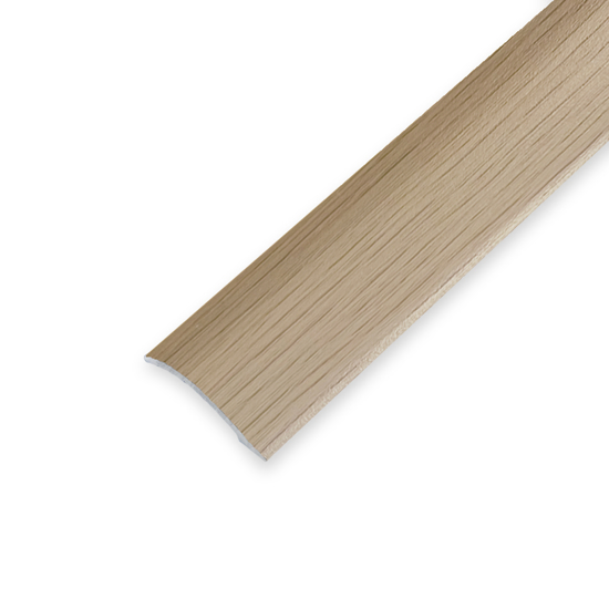 Nivålist 6 alu dekor EIK SAND sk 40 x 0-15mm 2m