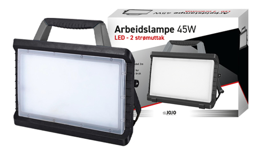 Led arbeidslampeW  2 uttak