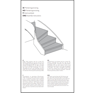 Monteringsanvisning Lundbergs